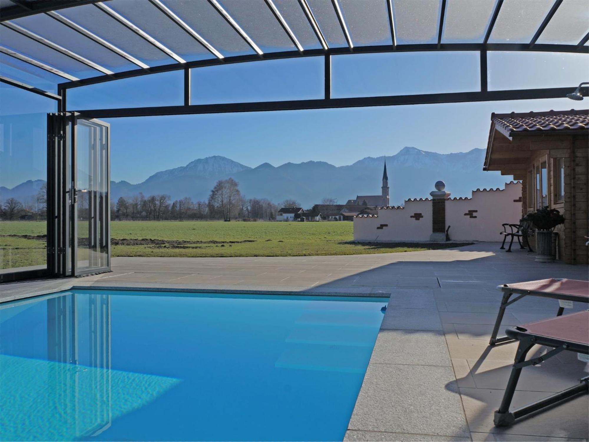 Alluring Holiday Home In Ubersee With Whirlpool Exterior photo
